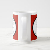 〔占星術の〕十二宮図中国のホースジャンボマグ ジャンボコーヒーマグカップ (裏面)