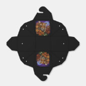 〔占星術の〕十二宮図中国の年の虎2022新しい芸術 フェイバーボックス (折り畳みなし)