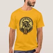 〔占星術の〕十二宮図中国の「オンドスター」Tシャツ Tシャツ (正面)