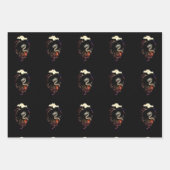 〔占星術の〕十二宮図中国の〔占星術の〕十二宮図ドラゴン2024 ラッピングペーパーシート (正面2)