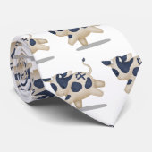 〔占星術の〕十二宮図中国のOx Cute Astrology Sign ネクタイ (ロール)