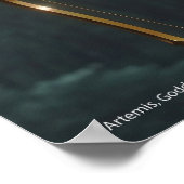 〔占星術の〕十二宮図力：がん ポスター (角)