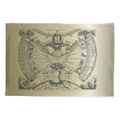 〔占星術の〕十二宮図占星図 枕カバー (裏面)