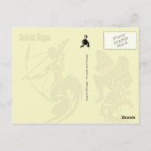 〔占星術の〕十二宮図占星術のシンボルや象徴 ポストカード (裏面)