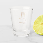 〔占星術の〕十二宮図収集 – 蠍座 ショットグラス (裏面)