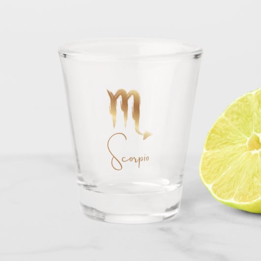 〔占星術の〕十二宮図収集 – 蠍座 ショットグラス (正面)