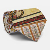 〔占星術の〕十二宮図女神 ネクタイ (ロール)