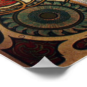 〔占星術の〕十二宮図女神 ポスター (角)