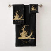 〔占星術の〕十二宮図女神 |宇宙金ゴールド射手座占星術 バスタオルセット (インサイチュ)