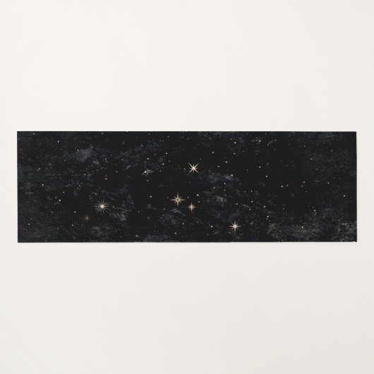 〔占星術の〕十二宮図女神 |宇宙金ゴールド山羊座占星術 ヨガマット (裏面(横))