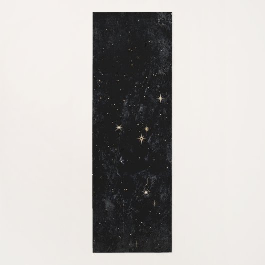 〔占星術の〕十二宮図女神 |宇宙金ゴールド魚座の占星術 ヨガマット (裏面)