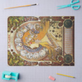 〔占星術の〕十二宮図女神 薄葉紙 (クラフト)