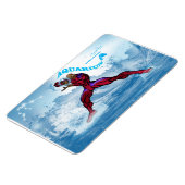 〔占星術の〕十二宮図宇宙 – アクエリアスマグネット マグネット (左側)