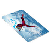 〔占星術の〕十二宮図宇宙 – アクエリアスマグネット マグネット (右側)