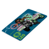 〔占星術の〕十二宮図宇宙 – レオ磁石 マグネット (左側)