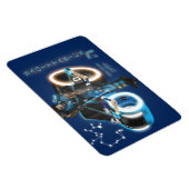 〔占星術の〕十二宮図宇宙 – 射手座磁石 マグネット (右側)