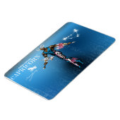 〔占星術の〕十二宮図宇宙 – 山羊座磁石 マグネット (左側)