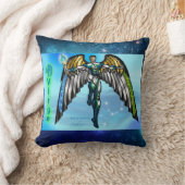 〔占星術の〕十二宮図宇宙《星座》乙女座装飾用クッション クッション (ブランケット)