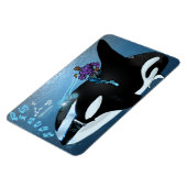 〔占星術の〕十二宮図宇宙 – 魚座マグネット マグネット (左側)