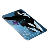 〔占星術の〕十二宮図宇宙 – 魚座マグネット マグネット (右側)