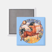 〔占星術の〕十二宮図射手座カスタマイズだ! マグネット (正面/裏面)