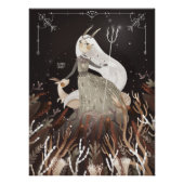 〔占星術の〕十二宮図山羊座バイアレクサンドラディカイア ポスター (正面)