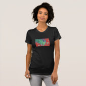 〔占星術の〕十二宮図山羊座Tシャツレディース Tシャツ (正面フル)