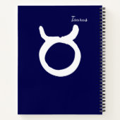 〔占星術の〕十二宮図座うる ノートブック (裏面)