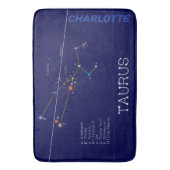 〔占星術の〕十二宮図座うる バスマット (正面縦)