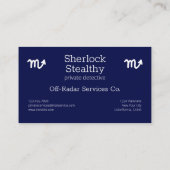 〔占星術の〕十二宮図座さそり 名刺 (裏面)