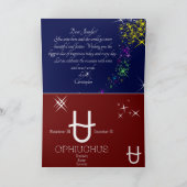 〔占星術の〕十二宮図座 カード (内部)