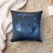 〔占星術の〕十二宮図徴候魚座 クッション (ブランケット)