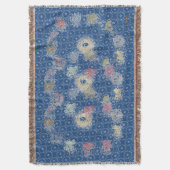 〔占星術の〕十二宮図抽象芸術 スローブランケット (正面縦)