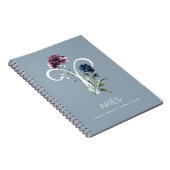 〔占星術の〕十二宮図星印 ノートブック (右側)