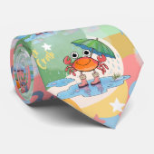 〔占星術の〕十二宮図星型人のための癌デザインギフト ネクタイ (ロール)