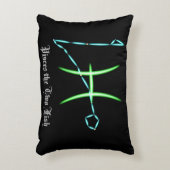 〔占星術の〕十二宮図星座うお座アクセント枕 アクセントクッション (正面(垂直))