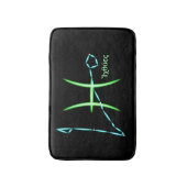 〔占星術の〕十二宮図星座うお座バスマット バスマット (正面縦)