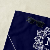 〔占星術の〕十二宮図星座てんびら ビーチタオル (インサイチュ)