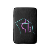 〔占星術の〕十二宮図星座てんびん座バスマット バスマット (正面縦)