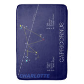 〔占星術の〕十二宮図星座カプリコルヌス バスマット (正面縦)