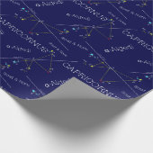 〔占星術の〕十二宮図星座カプリコルヌス ラッピングペーパー (角)