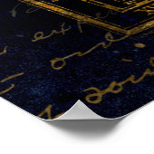 〔占星術の〕十二宮図星座ポスター ポスター (角)