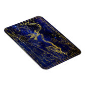 〔占星術の〕十二宮図星座磁石 マグネット (右側)