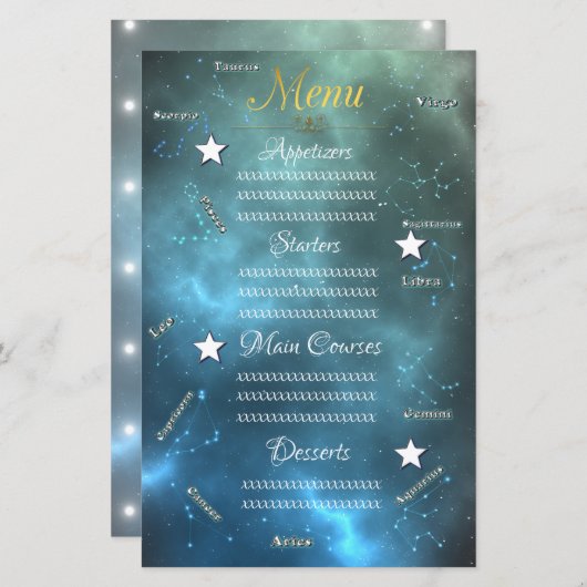 〔占星術の〕十二宮図星座 (正面/裏面)