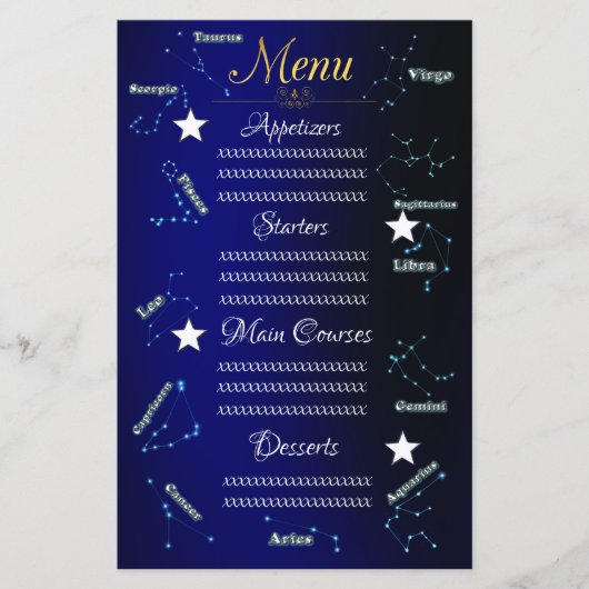 〔占星術の〕十二宮図星座 (正面)