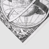 〔占星術の〕十二宮図星座22白黒ティッシュペーパー 薄葉紙 (詳細)