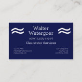 〔占星術の〕十二宮図星座 名刺 (裏面)