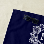 〔占星術の〕十二宮図星座《星座》乙女座 ビーチタオル (インサイチュ)