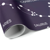 〔占星術の〕十二宮図星星座またはギフト ラッピングペーパー (ロールコーナー)