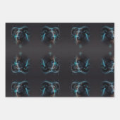 〔占星術の〕十二宮図星記号 ラッピングペーパーシート (正面2)